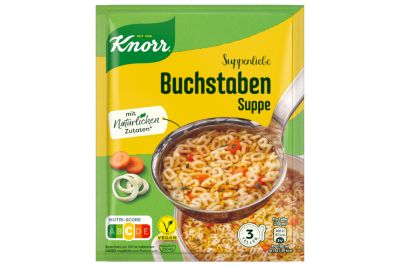 Knorr Suppenliebe Buchstaben Suppe (82g)