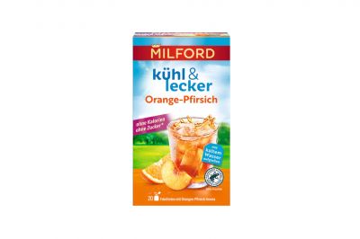 Milford K�hl & Lecker Orange-Pfirsich (20x2,5g)