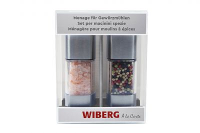 Wiberg Menage mit Salz- und Pfefferm�hle (205g)