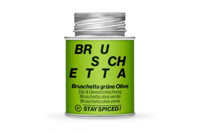 Stay Spiced ! Bruschetta gr�ne Olive (70g)