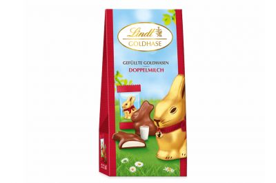 Lindt Gef�llte GOLDHASEN Doppelmilch (80g)
