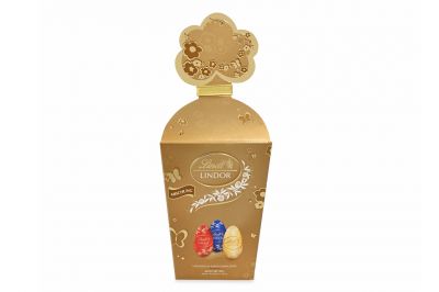 Lindt LINDOR Mini-Eier Mischung im K�cher (150g)
