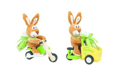 Windel Holzspielzeug mit Pl�schhase (43g)