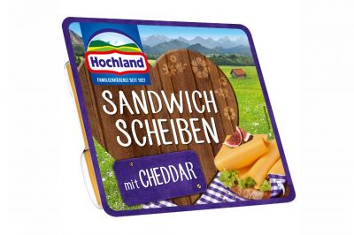 Hochland Sandwich Scheiben Cheddar 45% (150g)