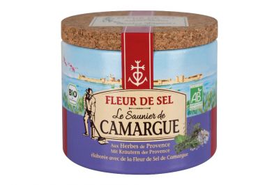 Le Saunier de Camargue Bio Fleur de Sel Kr�uter Provence (125g)