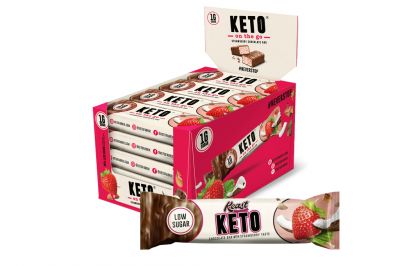 Keast Keto Schokoriegel Kokos Erdbeere (20x35g)