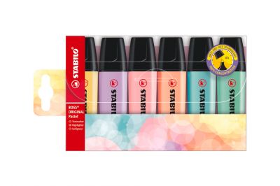 Stabilo Boss Pastell Textmarker Set (6Stk.)