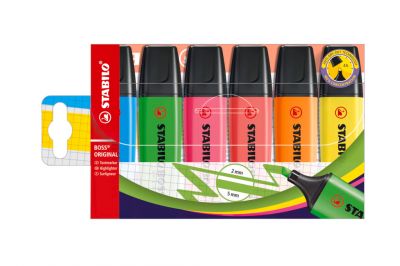Stabilo Boss Original Textmarker Set (6Stk.)