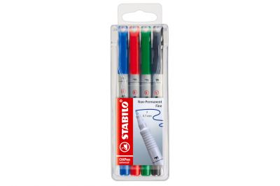 Stabilo OHPen universal wasserl�slich Folienstift (4Stk.)