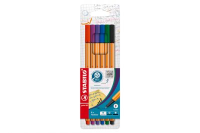 Stabilo Fineliner point 88 Set (6Stk.)