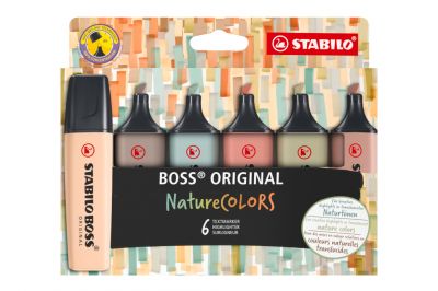 Stabilo Boss NatureCOLORS Textmarker (6Stk.)