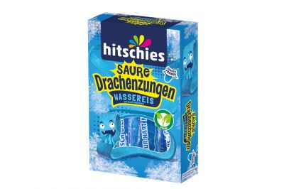 Hitschies Saure Drachenzungen Wassereis blau (10x40ml)