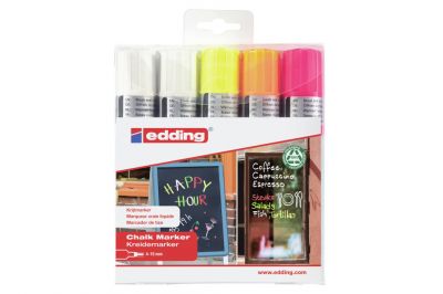 Edding 4090 Kreidemarker farbig Set (5Stk.)