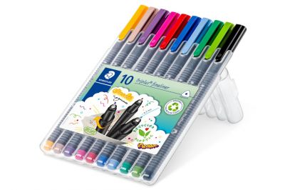 Staedtler Triplus 334 Fineliner bunt Set (10Stk.)