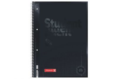 Brunnen Collegeblock Premium Student A4 Onyx kariert (80Blatt)