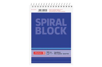 Brunnen Spiralnotizblock A6 liniert (50Blatt)