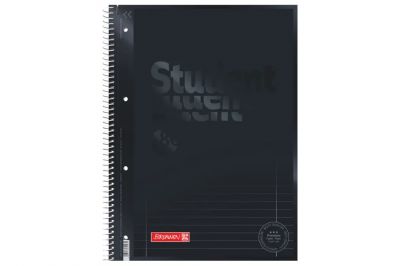 Brunnen Collegeblock Premium Student A4 Onyx liniert (80Blatt)