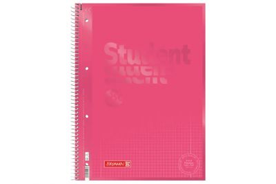 Brunnen Collegeblock Premium Student tulip A4 kariert (80Blatt)