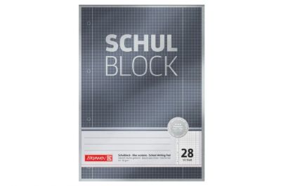Brunnen Schulblock Premium Student A4 kariert (50Blatt)