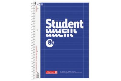 Brunnen Collegeblock Student A4 liniert (80Blatt)