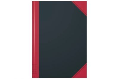 Brunnen Notizbuch A5 kariert schwarz (96Blatt)