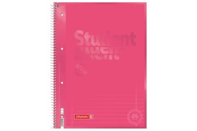 Brunnen Collegeblock Premium Student A4 tulip liniert (80Blatt)