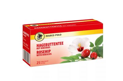 Marco Polo Hagebuttentee mit Hibiskus (25x2g)