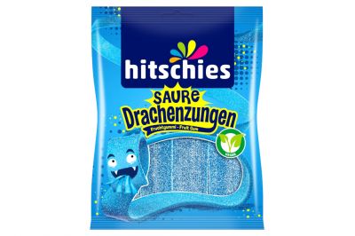 Hitschies Saure Drachenzungen Blau (125g)