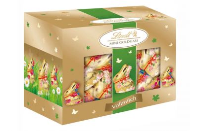 Lindt Mini-Goldhasen Blumen Edition (20x10g)
