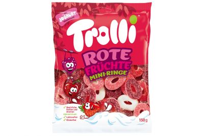 Trolli Rote Fr�chte Mini Ringe (150g)