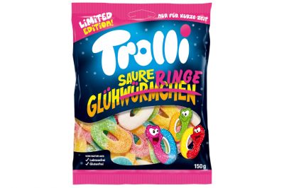 Trolli Saure Gl�hringe (150g)