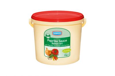 Hamker Paprika Sauce Balkan-Art (5kg)