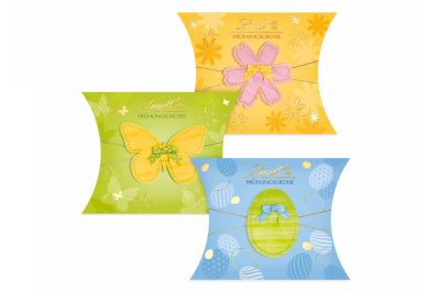 Lindt Fr�hlingsgr��e Kissenpackung (120g)