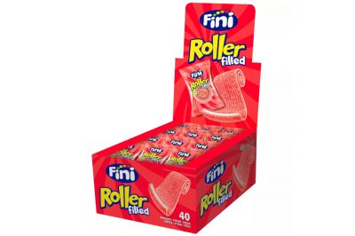 Fini filled Roller Erdbeere (40x20g)