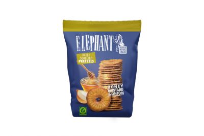 Elephant Baked Squeezed Pretzels Honey-Mustard-Onion (70g)
