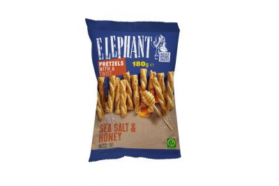 Elephant Twisted Pretzels Sea Salt & Honey (180g)
