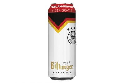 Bitburger Premium Pils + 13,5 % gratis (0,5l)