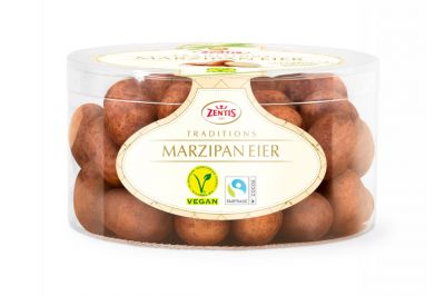 Zentis Marzipan-Eier mit feinem Kakao (500g)