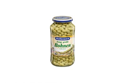 Stollenwerk Gro�e Bohnen wei�e Kerne 660 g (420g)