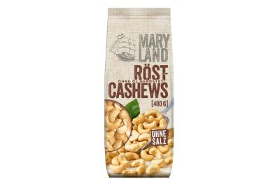 Maryland R�st-Cashews ohne Salz (400g)