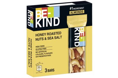 Be-Kind Honey Roasted Nuts & Sea Salt Multipack (90g)