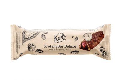 KoRo Protein Bar Deluxe Vegan Raspberry Choc (55g)