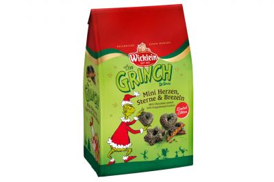 Wicklein Grinch Mini-Herzen, Sterne & Brezeln (300g)