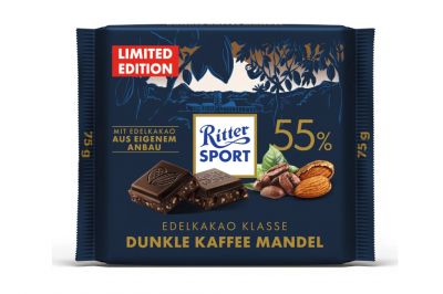 Ritter Sport Dunkle Kaffee Mandel 55 % (75g)
