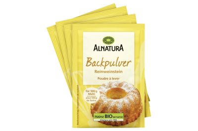 Alnatura Bio Reinweinstein-Backpulver (4x18g)
