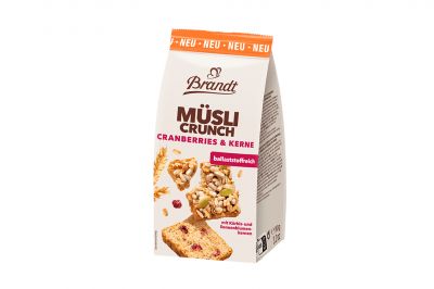 Brandt M�sli Crunch Cranberries & Kerne (90g)