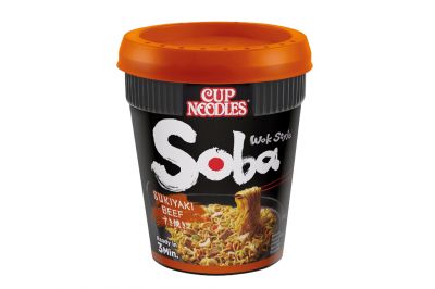 Nissin Soba Cup Noodles Sukiyaki Beef (89g)