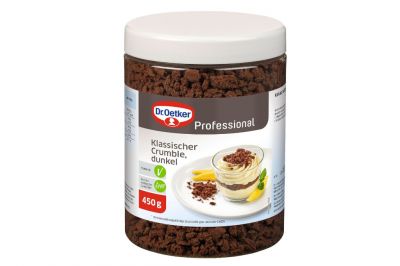Dr. Oetker Professional Klassischer Crumble dunkel (450g)