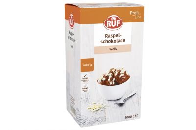 Ruf Raspel Schokolade Wei� (1kg)