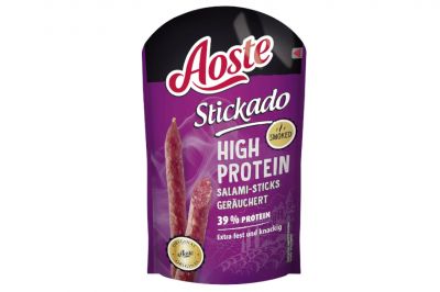 Aoste Stickado High Protein Smoked Salami-Sticks (60g)